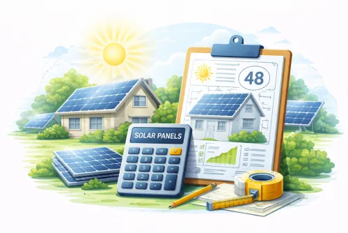 Solarmodul-Dimensionierungsrechner