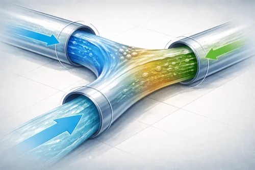 Miscela di fluidi: temperatura finale, concentrazione e densità