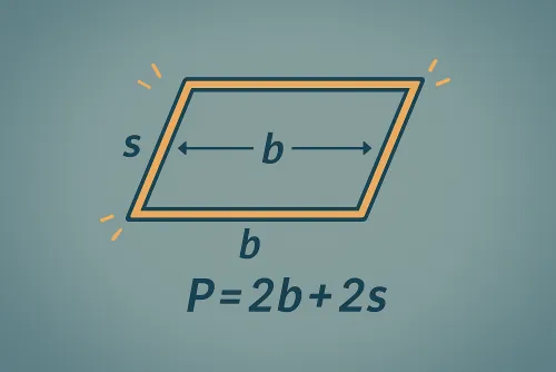 Calcolatrice perimetro parallelogramma