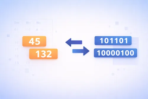 Calculadora de decimal a binario online (con pasos)